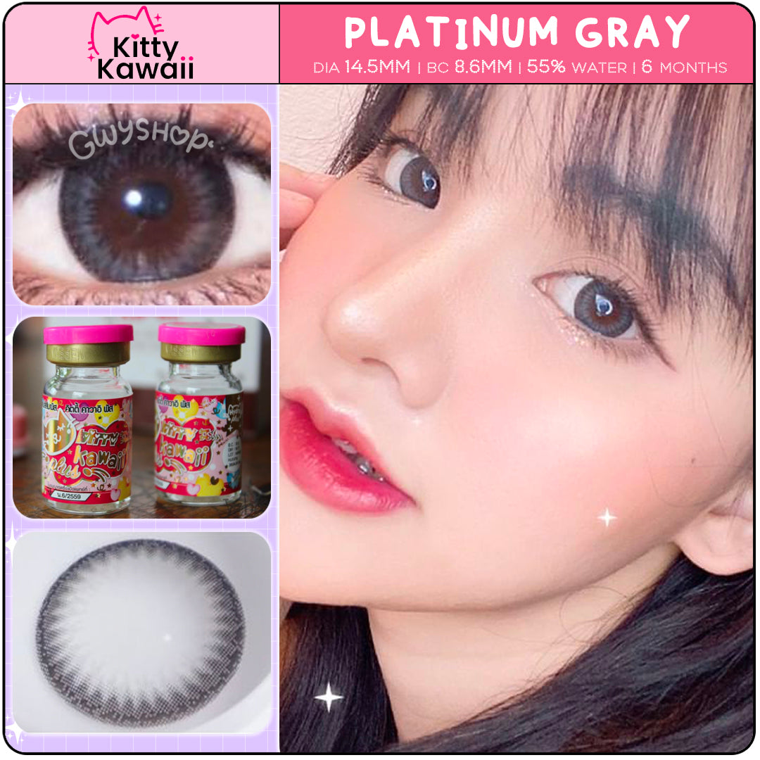 Platinum Gray Doll Eye ☆ Kitty Kawaii