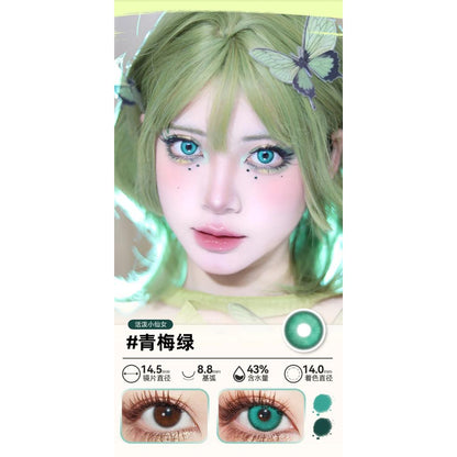 DOYA 1 DAY Lens Green Cosplay Vibrant Contact Lens