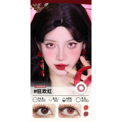 DOYA 1 DAY Lens Red Cosplay Vibrant Contact Lens