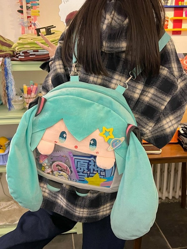 Kawaii Miku Plush Ita Bag