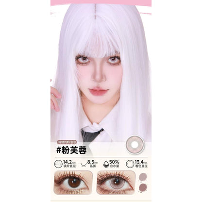 DOYA 1 DAY Use Lens Pink Cosplay Vibrant Contact Lens