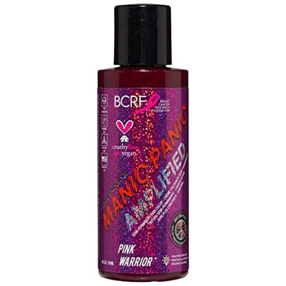 Pink Warrior ● Manic Panic Semi-Permanent Pink Hair Dye Classic and Amplified - ilovetodye
