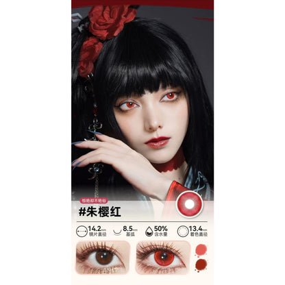 DOYA 1 DAY Lens Red Cosplay Vibrant Contact Lens