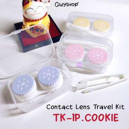 1 Pair Cookie ☆ Contact Lens Travel Kit