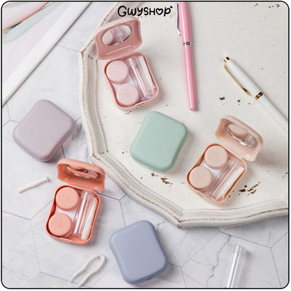 Matte Square ☆ Contact Lens Travel Kit