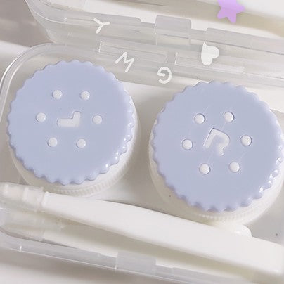 1 Pair Cookie ☆ Contact Lens Travel Kit