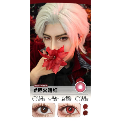 DOYA 1 DAY Lens Red Cosplay Vibrant Contact Lens