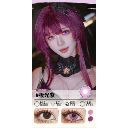 DOYA 1 DAY Use Lens Violet Purple Cosplay Vibrant Contact Lens