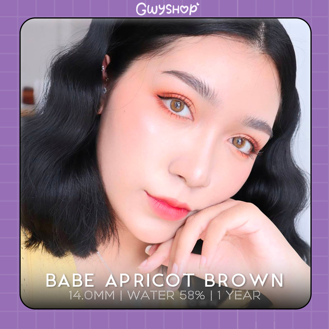 Babe Apricot Brown ☆ Sisse Lens