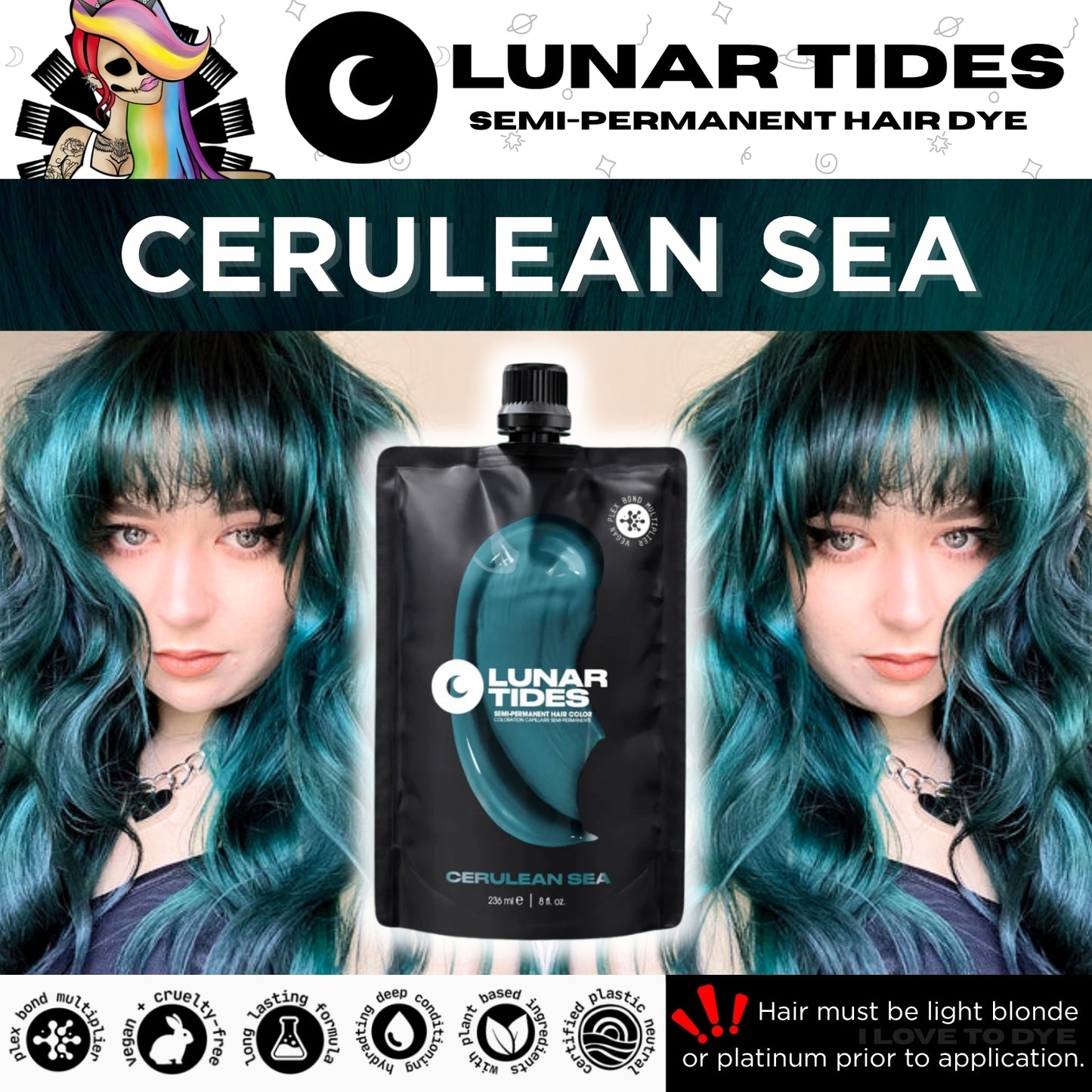 Lunar Tides Cerulean Sea