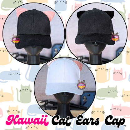 [Hatah Hatah] Kawaii Cat Ears Baseball Cap