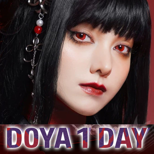 DOYA 1 DAY Lens Red Cosplay Vibrant Contact Lens