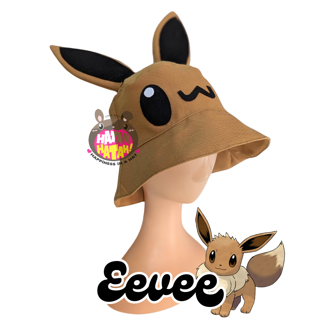 [Hatah Hatah] Eevee Bucket Hat