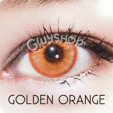 [Gwyshop] 1 DAY Lens Yellow Orange Gold DOYA Cosplay Vibrant Contact Lens