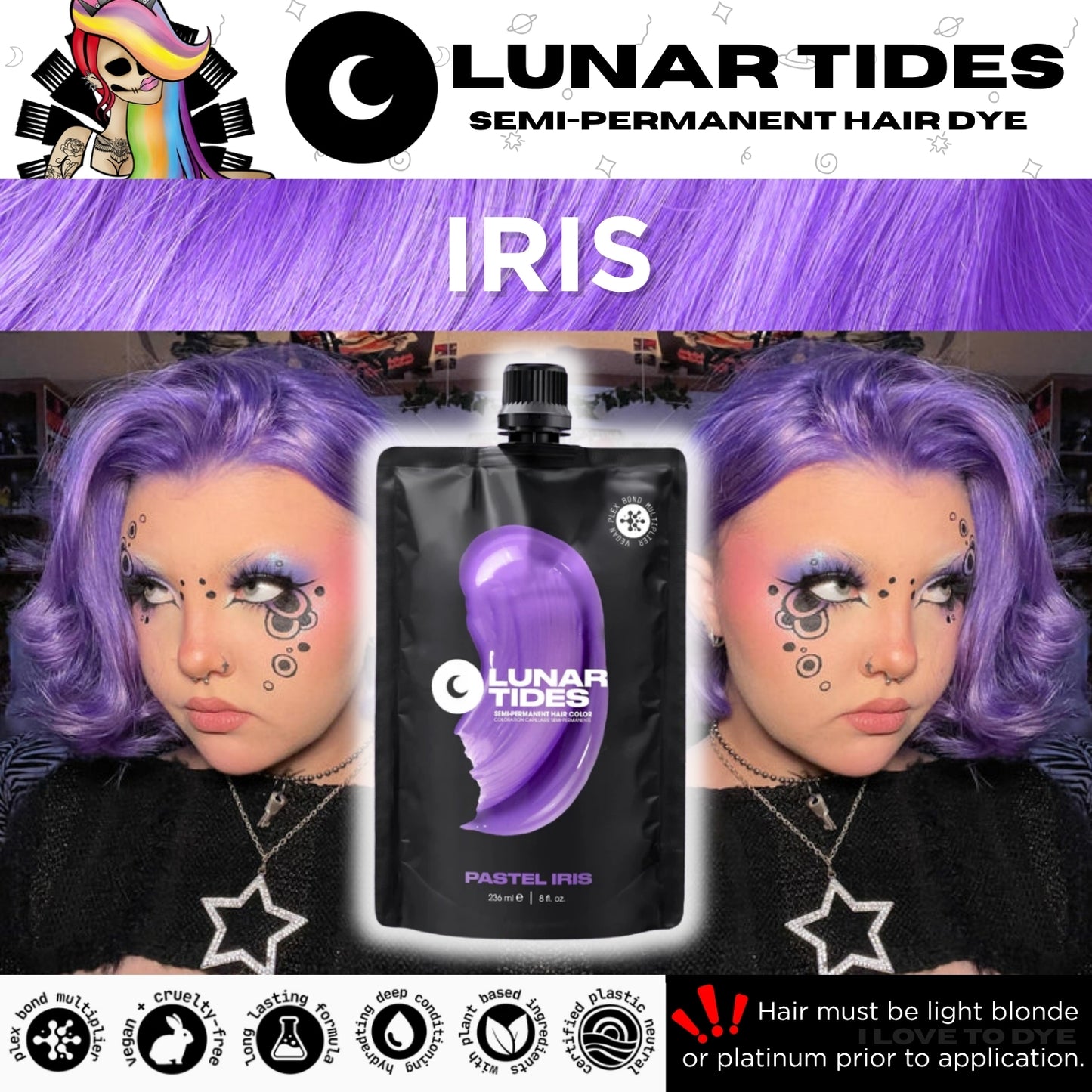 Lunar Tides Iris Purple