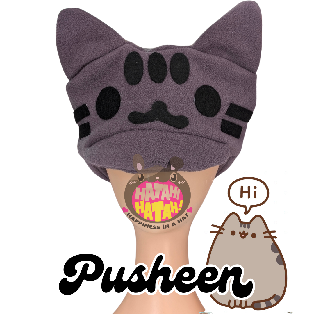 [Hatah Hatah] Pusheen Fleece Cap