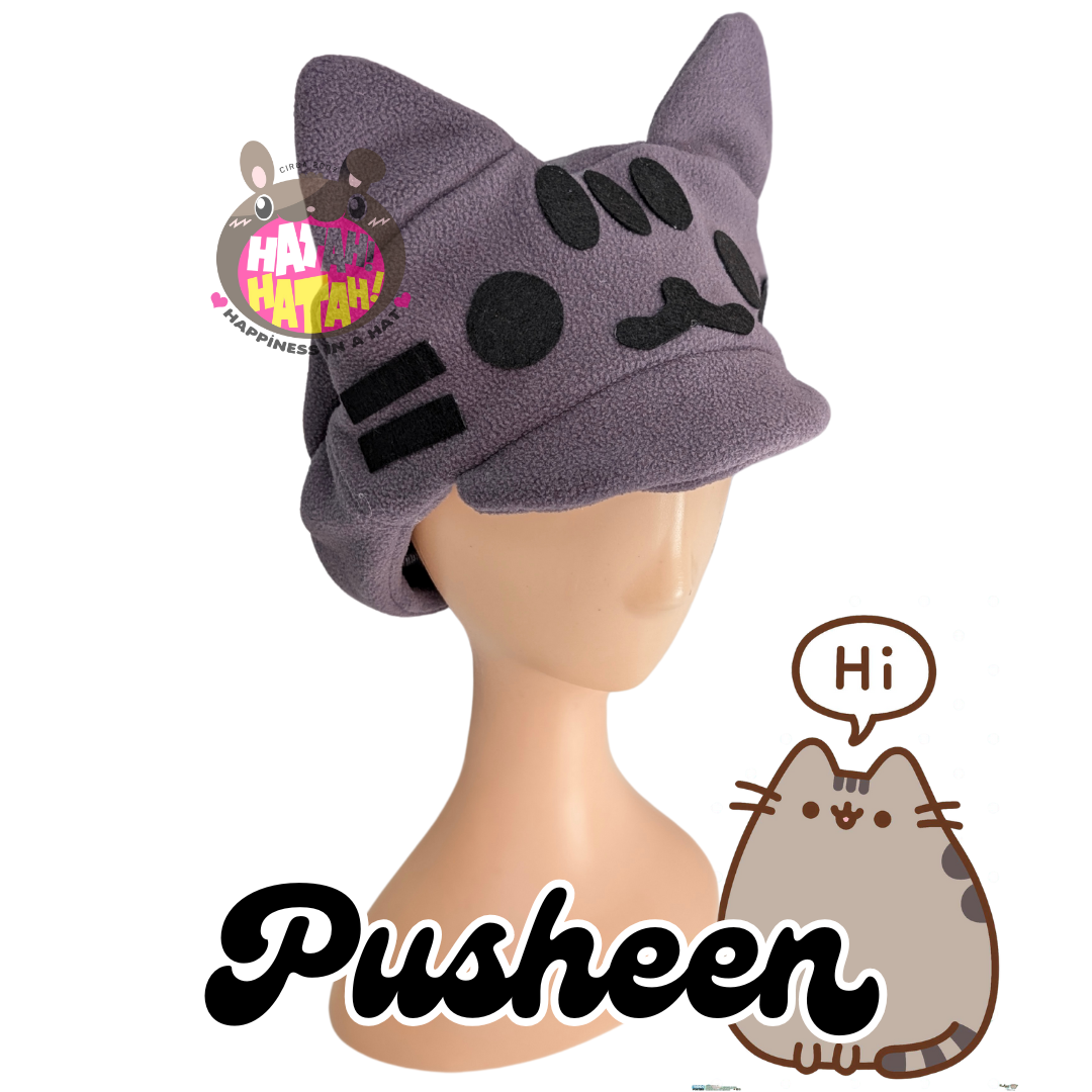 [Hatah Hatah] Pusheen Fleece Cap