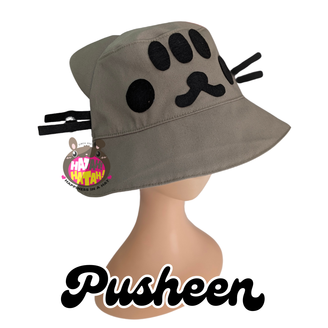[Hatah Hatah] Pusheen Bucket Hat