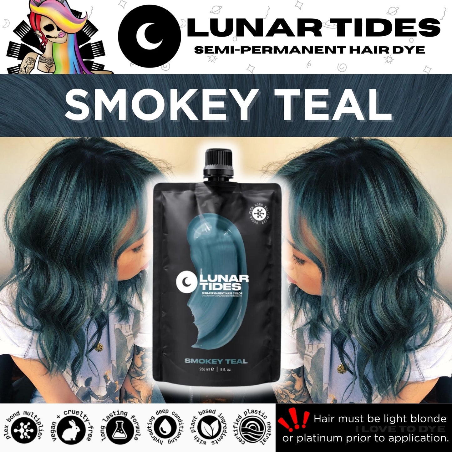 Lunar Tides Smokey Teal