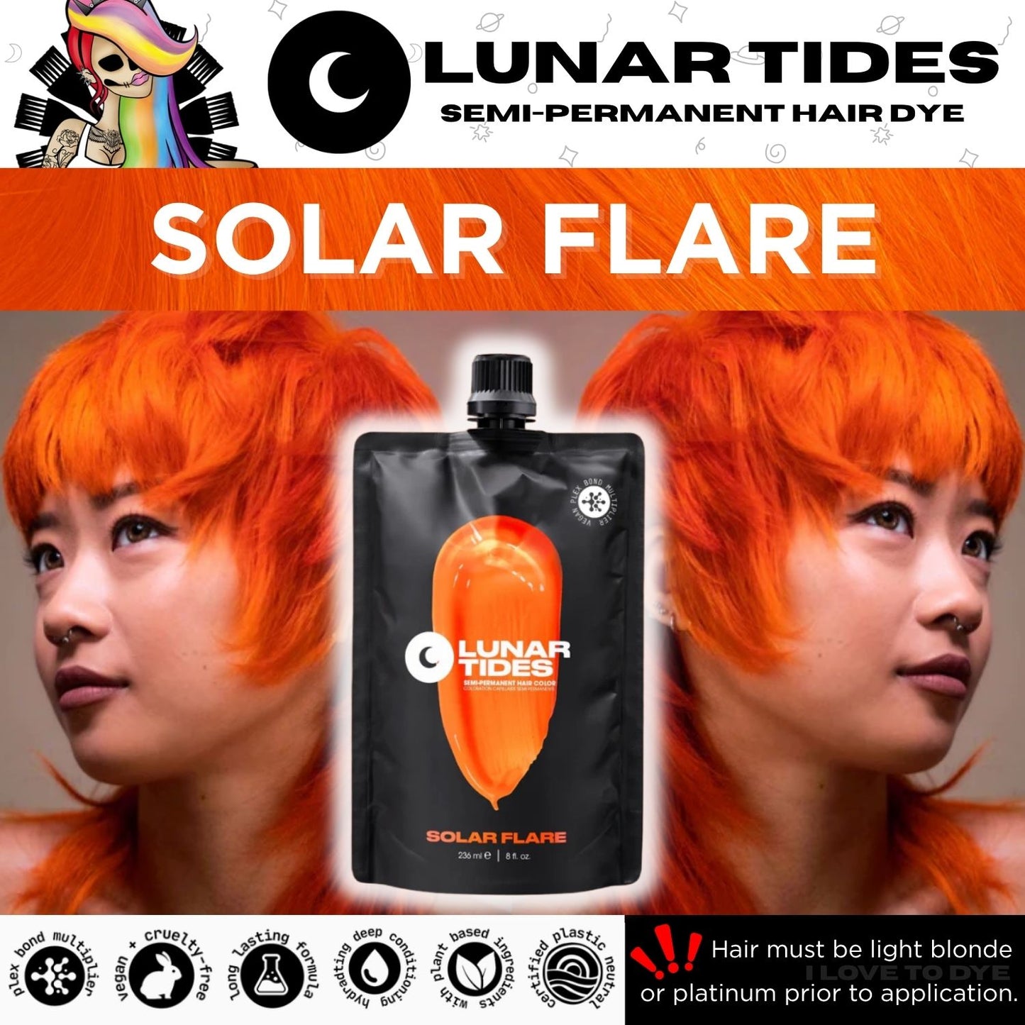 Lunar Tides Solar Flare