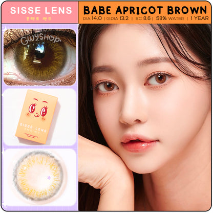 Babe Apricot Brown ☆ Sisse Lens