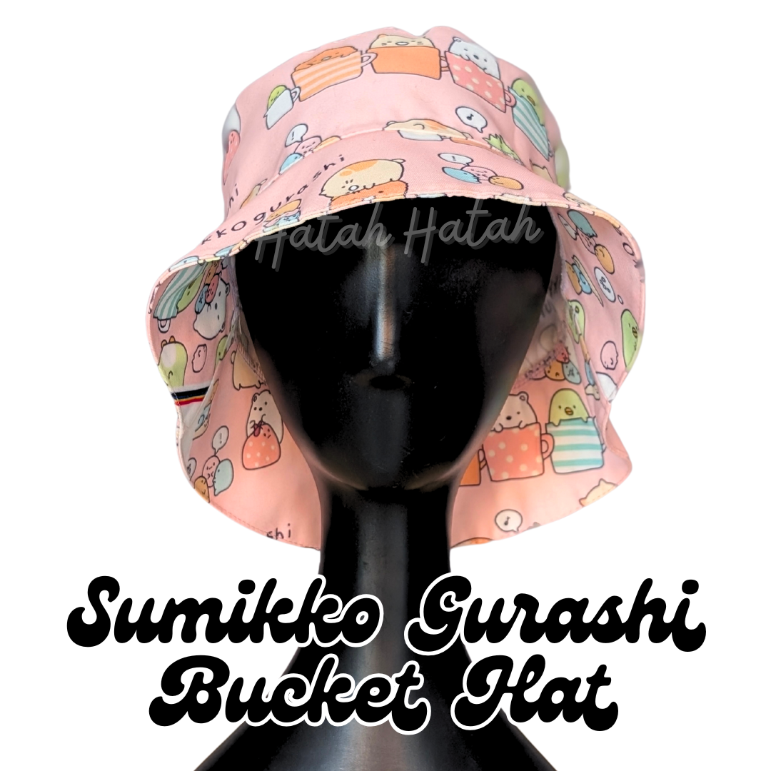 [Hatah Hatah] Sumikko Gurashi Bucket Hat