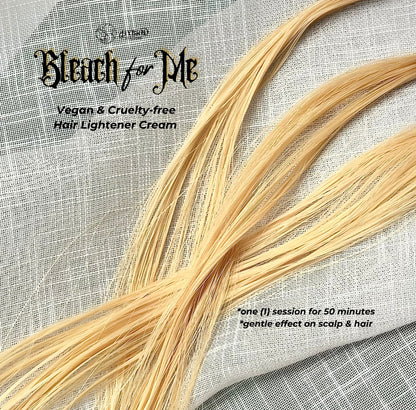 100g Bleach for Me - Plant-Based Hair Lightener Cream by Hybrid Colours