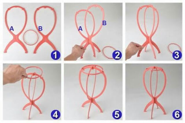 Wig Stand (random color will be given)