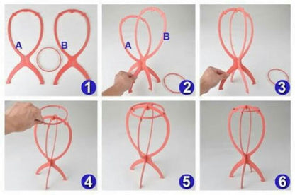 Wig Stand (random color will be given)