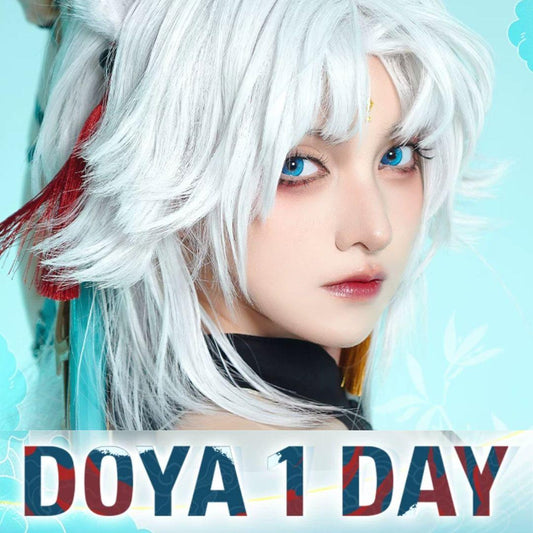 DOYA 1 DAY Use Lens Blue Cosplay Vibrant Contact Lens