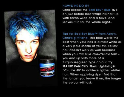 Bad Boy Blue ✌︎︎ Manic Panic Hair Dye