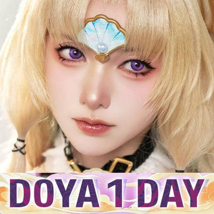 DOYA 1 DAY Use Lens Violet Purple Cosplay Vibrant Contact Lens