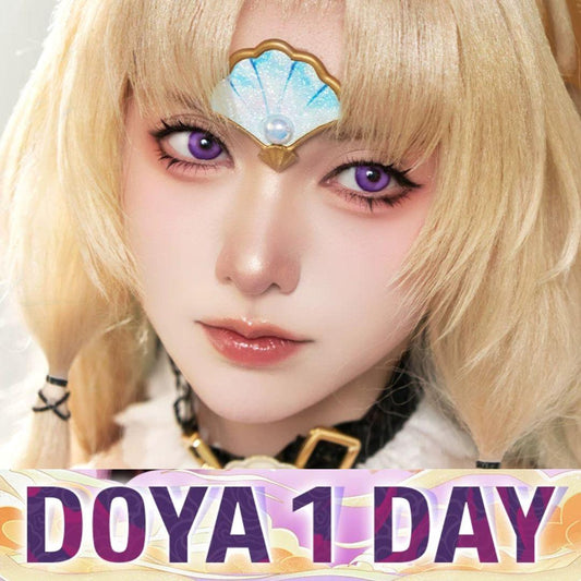 DOYA 1 DAY Use Lens Violet Purple Cosplay Vibrant Contact Lens