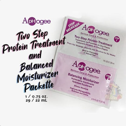 ApHogee Two Step Protein Treatment & Balanced Moisturizer Packette