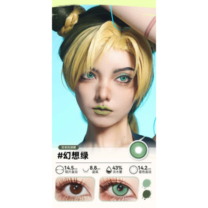 DOYA 1 DAY Lens Green Cosplay Vibrant Contact Lens
