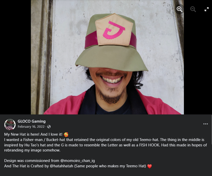 [Hatah Hatah] Gloco Bucket Hat