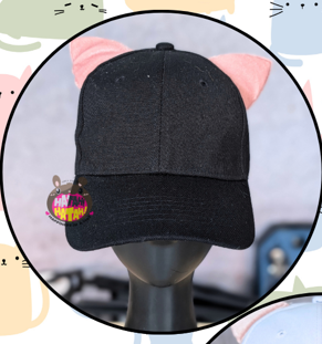 [Hatah Hatah] Kawaii Cat Ears Baseball Cap