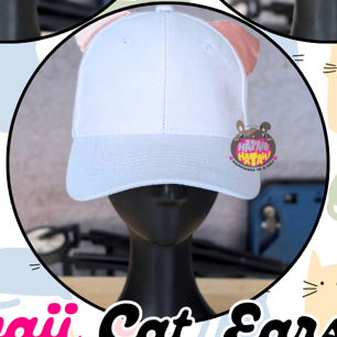 [Hatah Hatah] Kawaii Cat Ears Baseball Cap