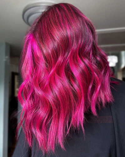 Lunar Tides Fuchsia Pink