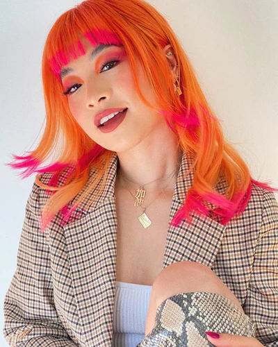 Lunar Tides Neon Tangerine