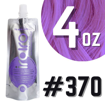 Iroiro 370 UV Reactive Lavender Neon Vegan Cruelty-Free Semi-Permanent Hair Color