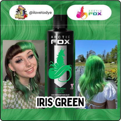 Arctic Fox Iris Green