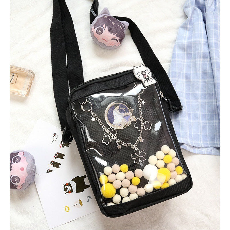Itabag 02 Crossbody Shoulder Messenger Bag for Anime Pins