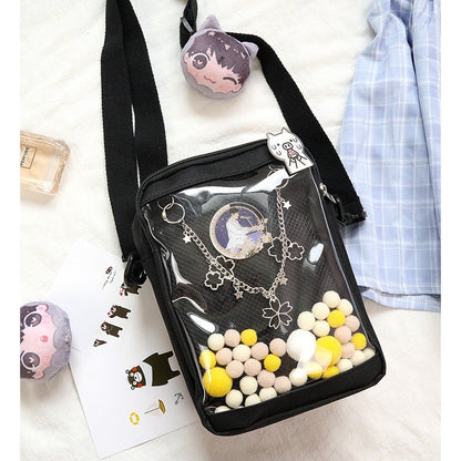 Itabag 02 Crossbody Shoulder Messenger Bag for Anime Pins
