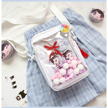 Itabag 02 Crossbody Shoulder Messenger Bag for Anime Pins