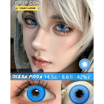 [Gwyshop] 1 DAY Lens Blue PROPCON Cosplay Vibrant Contact Lens