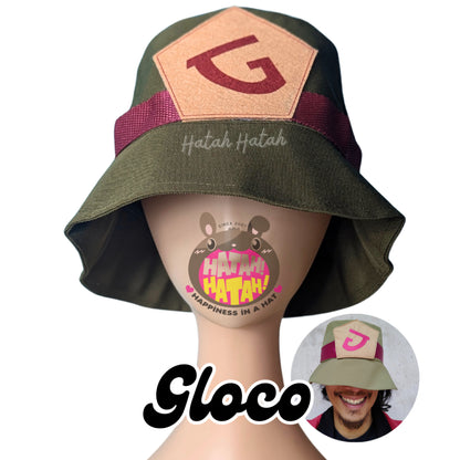 [Hatah Hatah] Gloco Bucket Hat Teemo Hat League of Legends fisherman hat