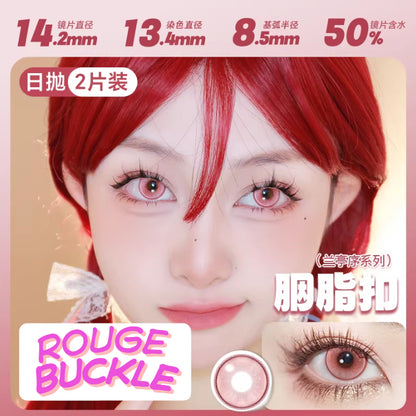 DOYA Red Pink - 1 Day Use Lens Cosplay Vibrant Contact Lens