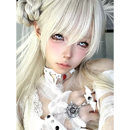 RECOLOOK Koi Silver Gray - 1 Day Use Lens Cosplay Vibrant Contact Lens