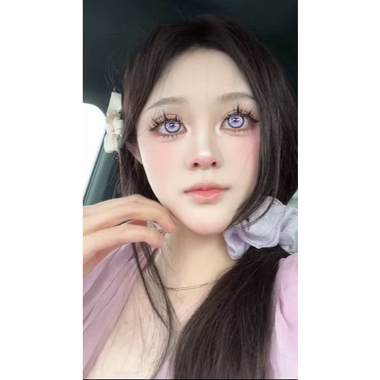 RECOLOOK Koi Violet Purple - 1 Day Use Lens Cosplay Vibrant Contact Lens